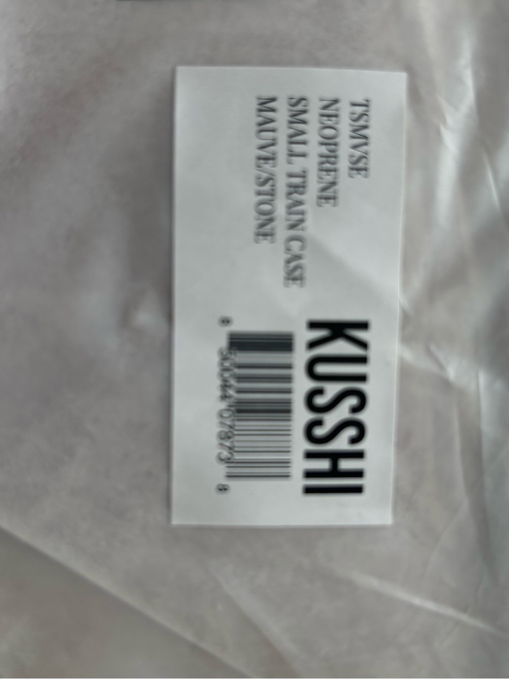 Kusshi Pink Women's Cosmetic Train Case Large NWT in package - Picture 12 of 12